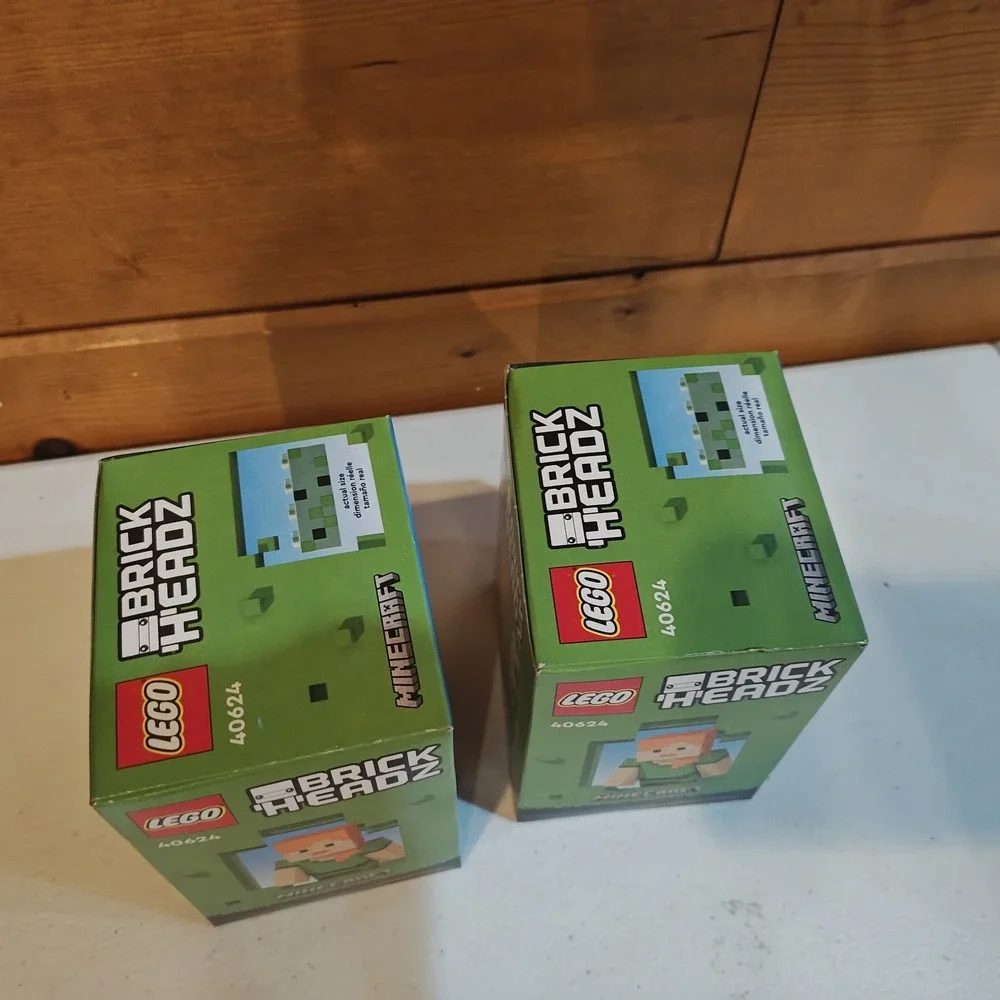 Set of 2 LEGO ALEX BRICKHEADZ ‎ (40624) New Factory Sealed Retired Minecraft ZC1 - Picture 5 of 6